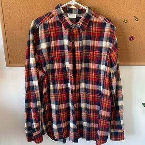 Plaid Button Down